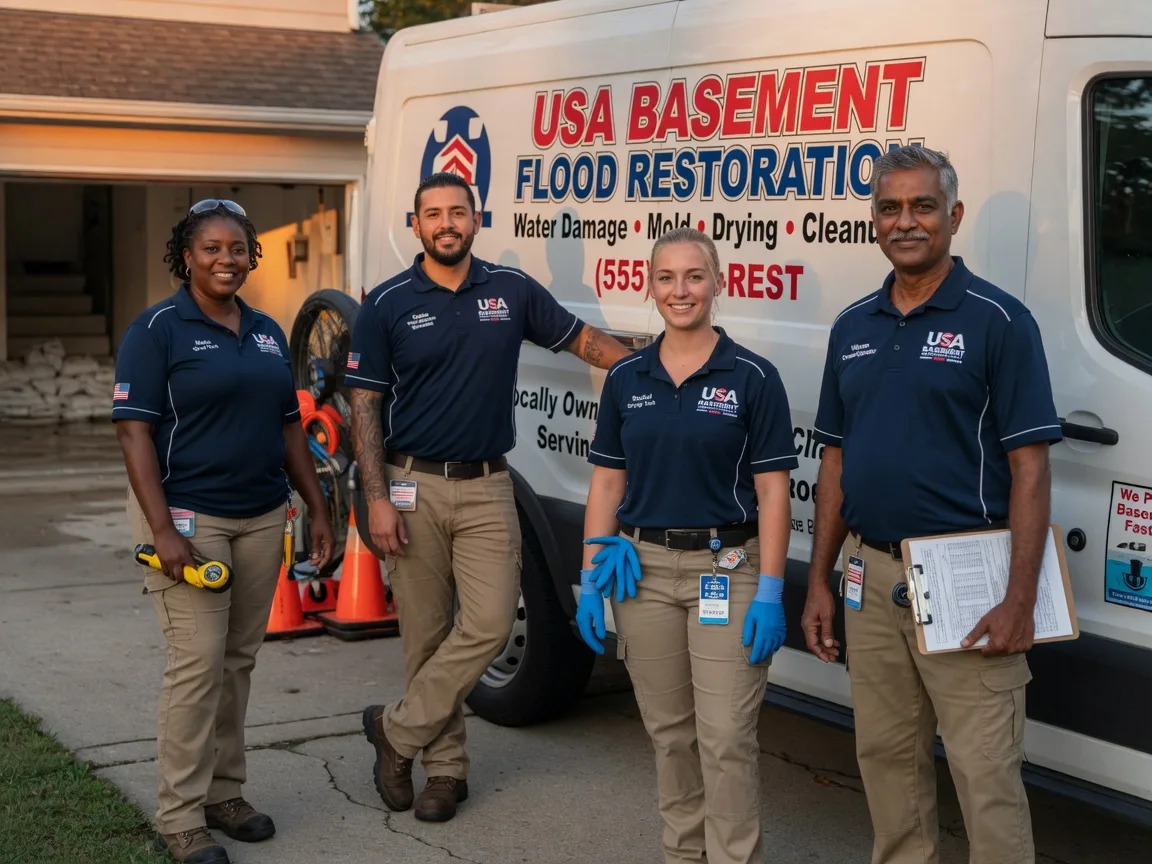 Basement Flood Cleanup company in Camden, TX